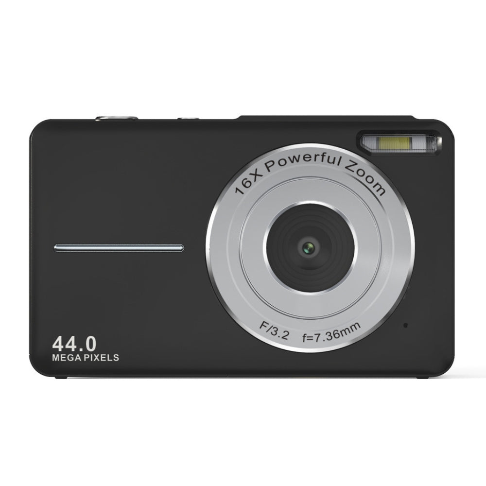 Portable Digital Camera 1080P 44MP with 16X Zoom β Compact Vlogging Camera with LCD Screen, Rechargeable, Perfect for Teens and Students