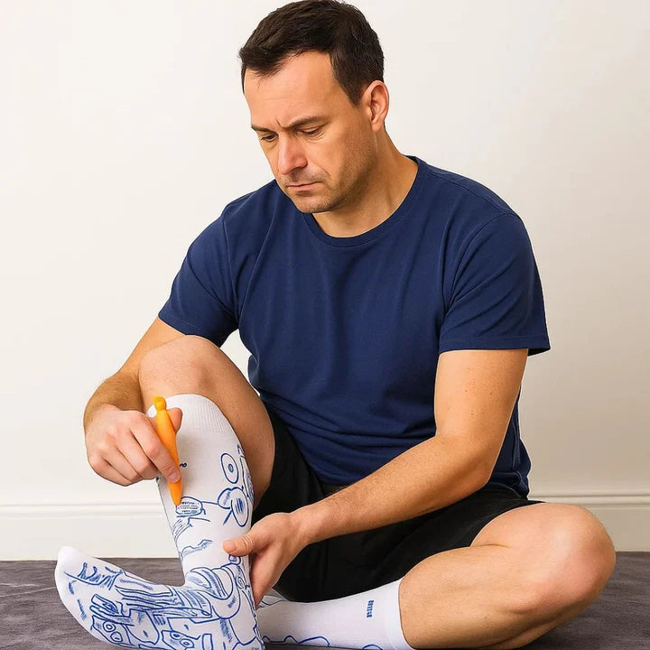 Therapeutic Massage Socks | Acupressure Design for Instant Pain Relief & Relaxation at Home