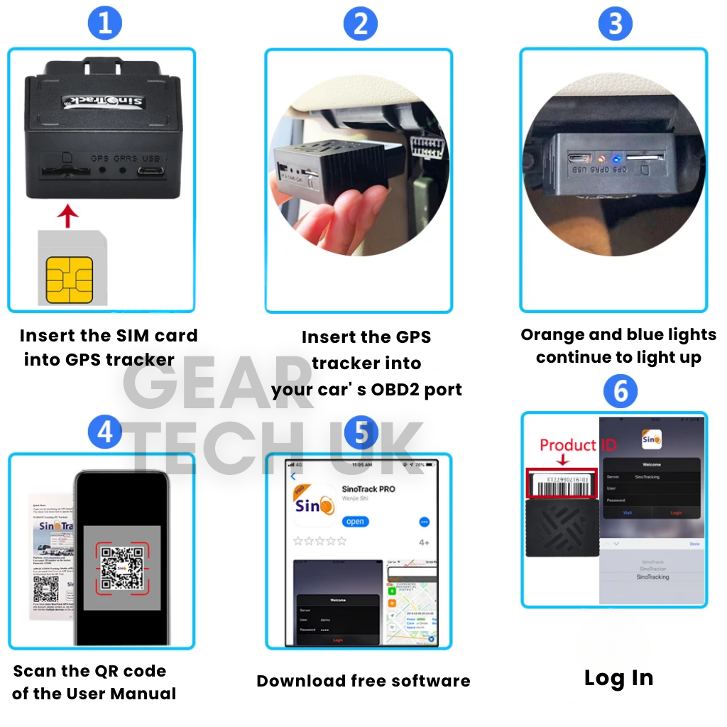 Car Tracker No Subscription UK – OBD2 GPS Car Tracking Device | Plug & Play Real-Time Car GPS Tracker