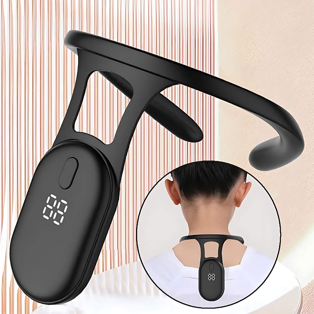 Posture Corrector for Neck and Back | Real-Time Feedback, Lightweight & Breathable for Home, Office & Long Drives