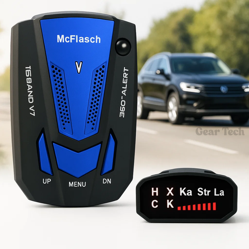 Radar Detector UK – Flash Speed Camera Detector with Precision Long-Range Detection for Safe Driving