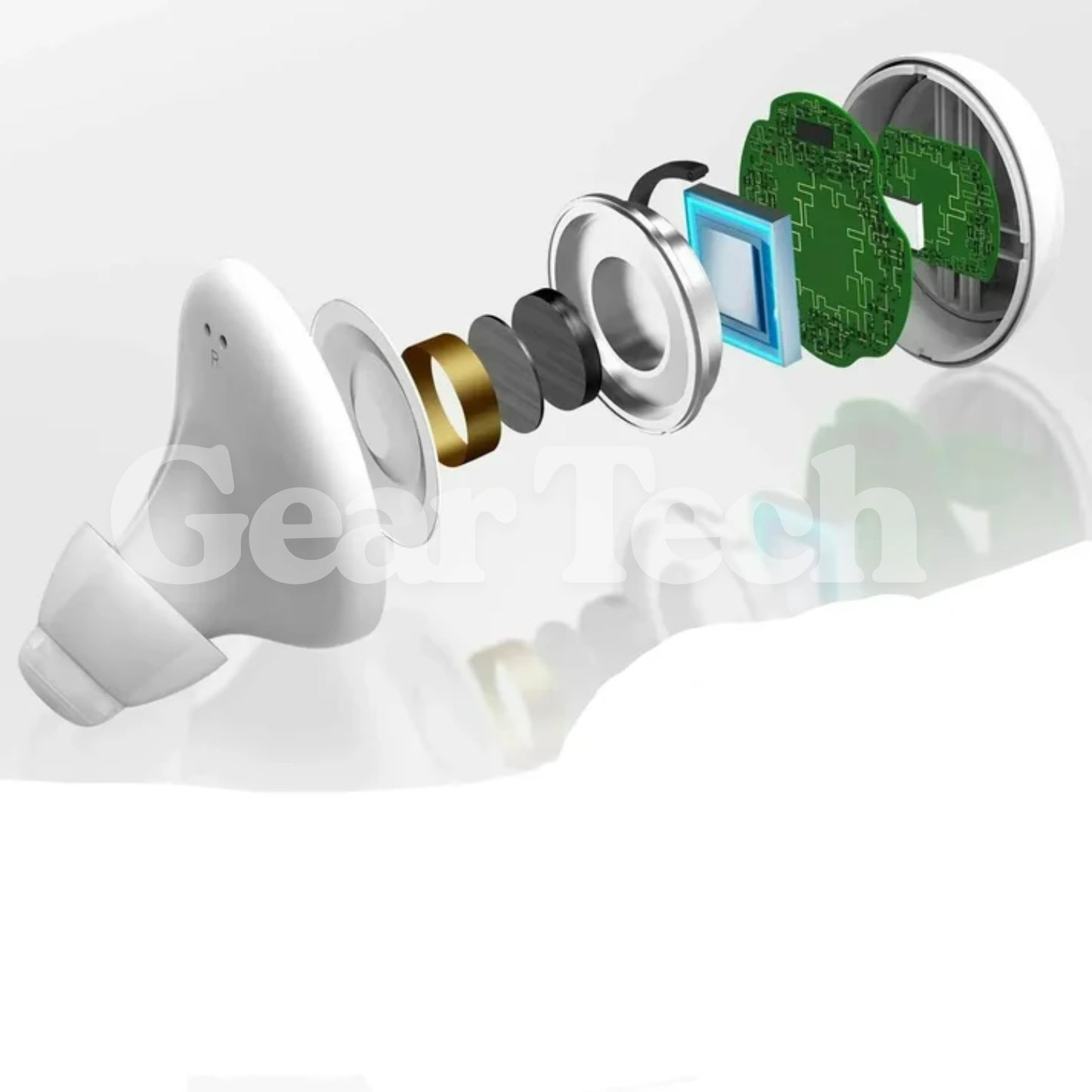 Bluetooth Hearing Aids – Rechargeable In-Ear Digital Hearing Aid with App Control | Discreet, Lightweight & Budget-Friendly for Adults & Seniors