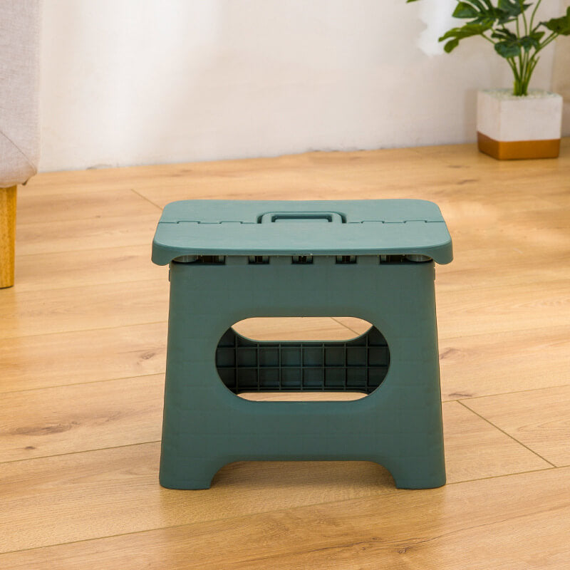 Folding Step Stool with Handle | Lightweight. Durable & Space-Saving for Kitchen. Bathroom. Office & Outdoor Use