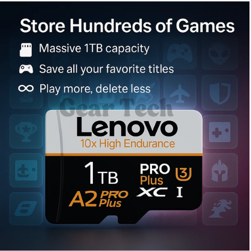 1 2 TB SD Micro Sd Card for Gaming and Data Cybersecurity