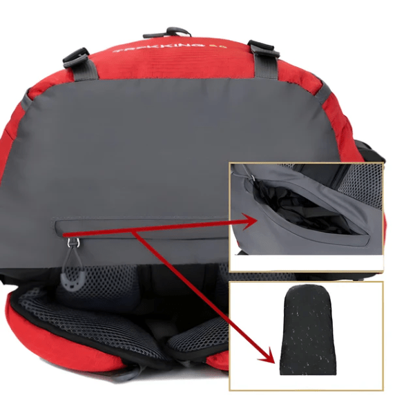 60L Waterproof Hiking Backpack | Lightweight, Ergonomic Design & Smart Storage for Day Hikes and Expeditions