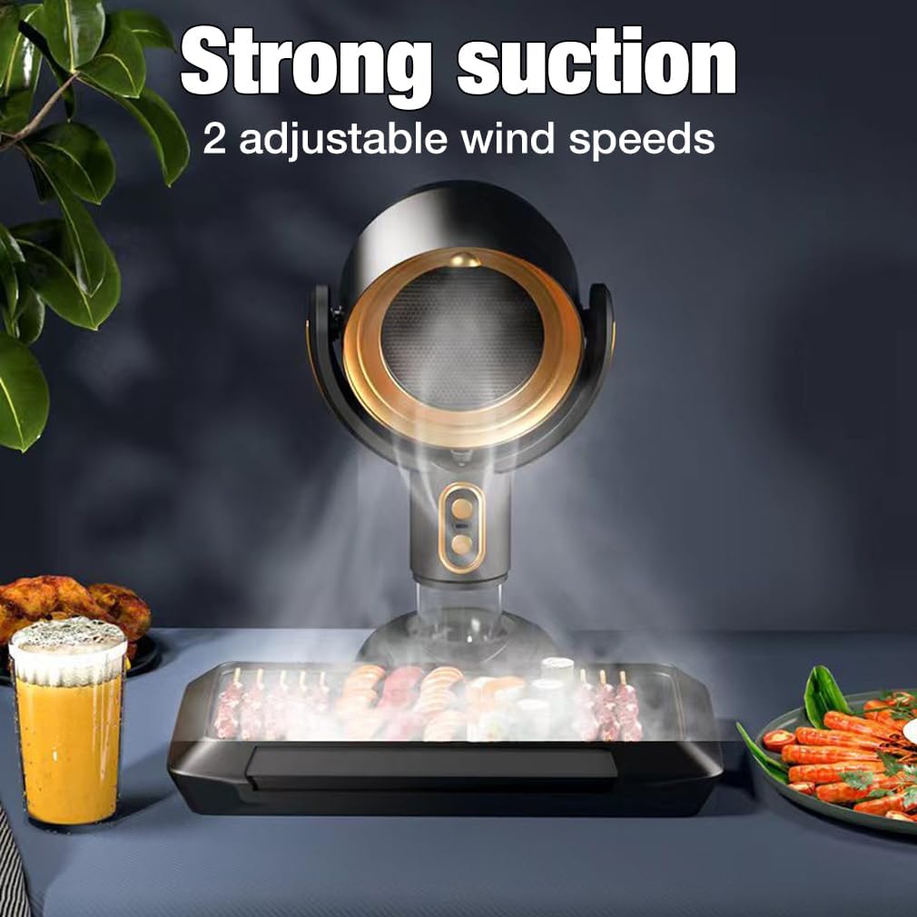 AetherVent™ | Portable Range Hood | Powerful Rechargeable Kitchen Exhaust Fan | Ideal for Any Space & Cooking Needs