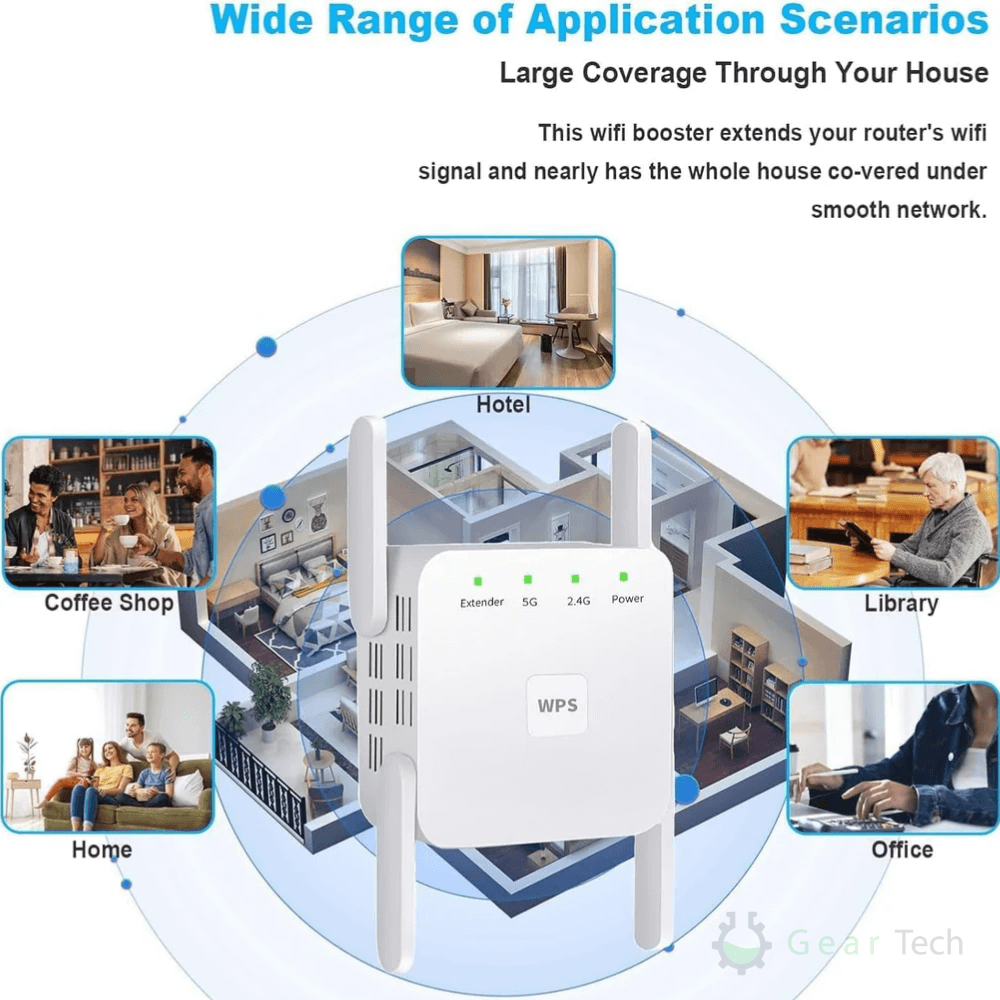 UltraXtend 5G WiFi Booster UK – Best Dual-Band WiFi Extender for Home & Garden Signal Coverage