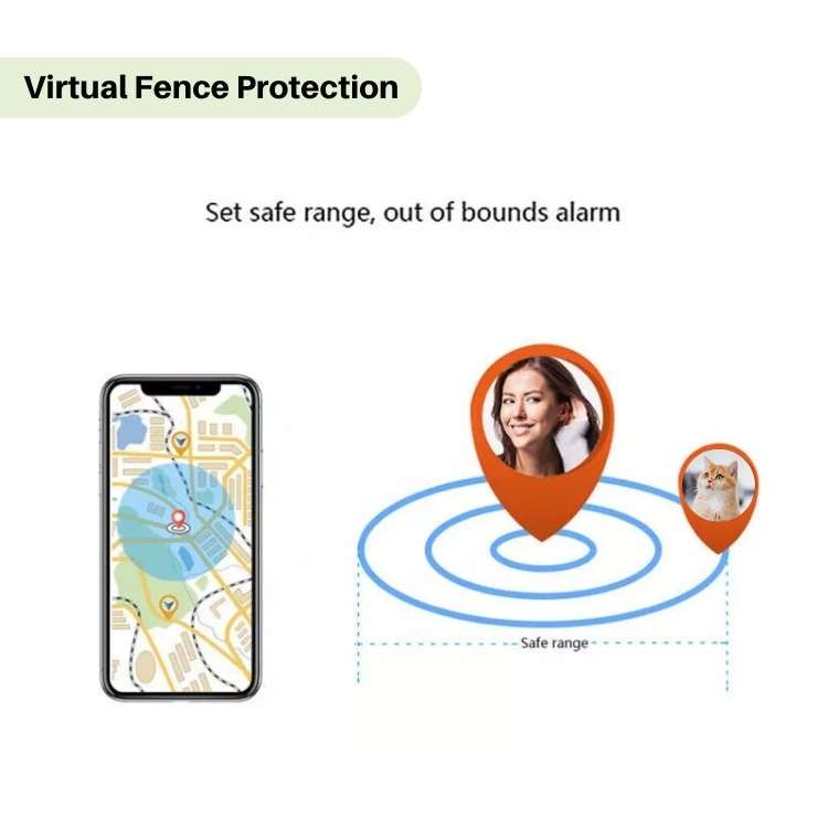 #1 Find GPS Cat Tracker with Real-Time Location, Waterproof Design, and Activity Monitoring for Pet Safety and Tracking
