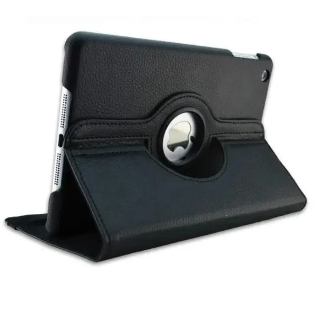 360-Degree Rotating Smart Leather Stand Case for iPad – Auto Sleep/Wake, Protective Cover