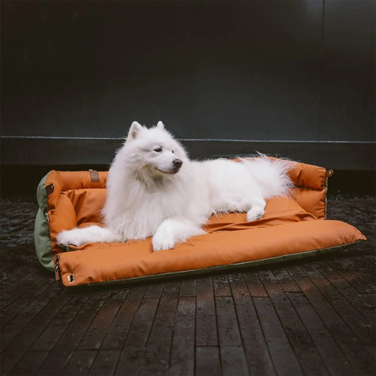 Large Deluxe Car Dog Bed | Back Seat Extender & Car Seat Protection