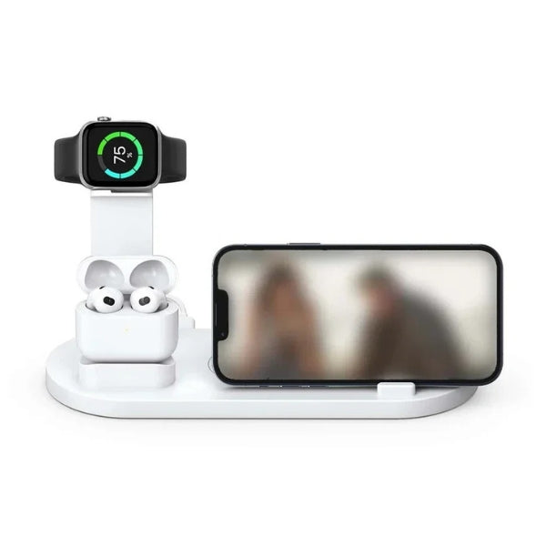 7-in-1 Wireless Charging Station with MagSafe & CryoBoost – Fast & Efficient Charging for iPhone, Apple Watch, and More
