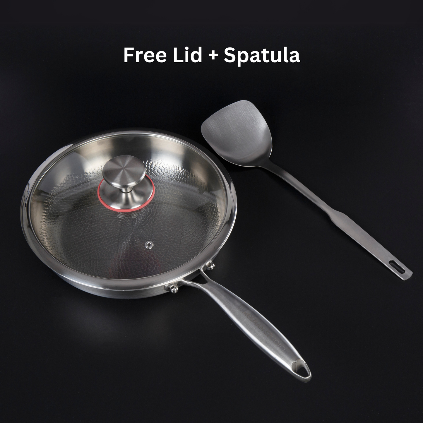 Titanium Frying Pan | Non-Toxic, Naturally Non-Stick & Ideal for Healthy Cooking