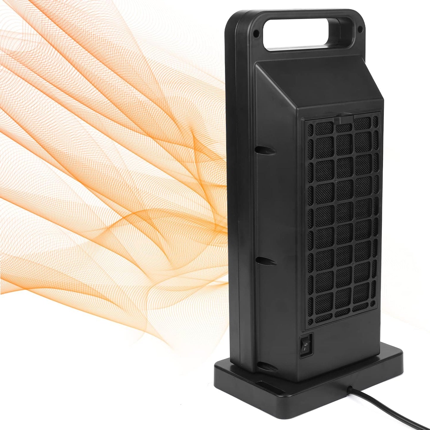 2000W Electric Room Heater | Remote Control, Touch Screen & Vertical 120° Oscillation for Home Use