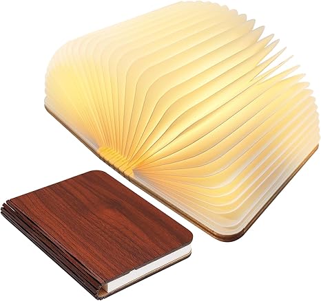 LED Book Lamp - Magical Reading Light for Home Decor & Nightstand Use