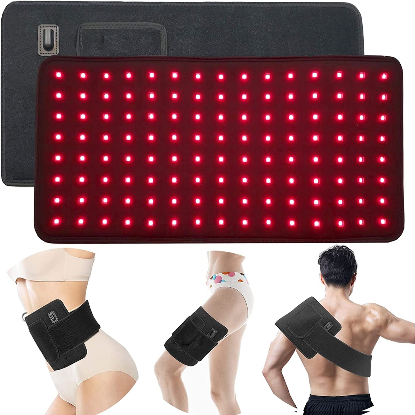 Infrared Light Therapy Pad Belt – Medical-Grade Pain Relief for Back and Muscles