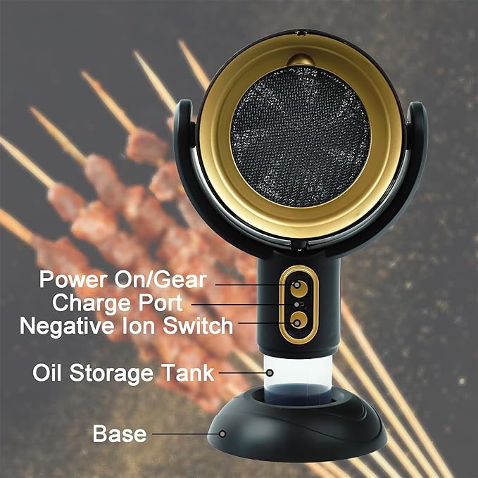 AetherVent™ | Portable Range Hood | Powerful Rechargeable Kitchen Exhaust Fan | Ideal for Any Space & Cooking Needs
