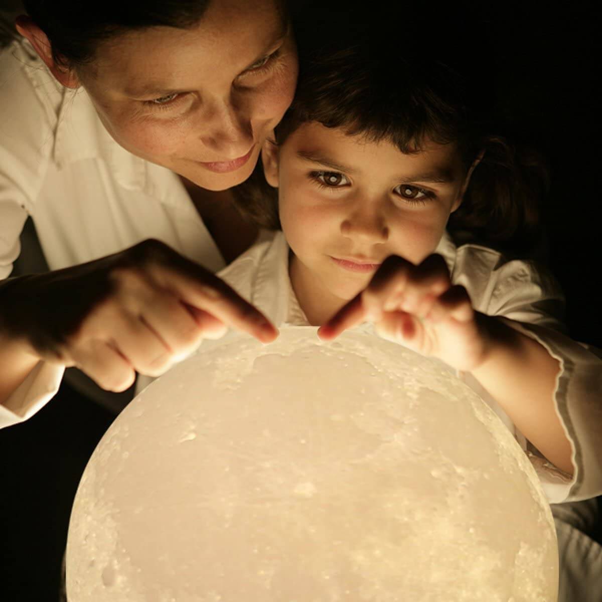 Lunar Moon Light Lamp | Lunar Globe Light with Stand