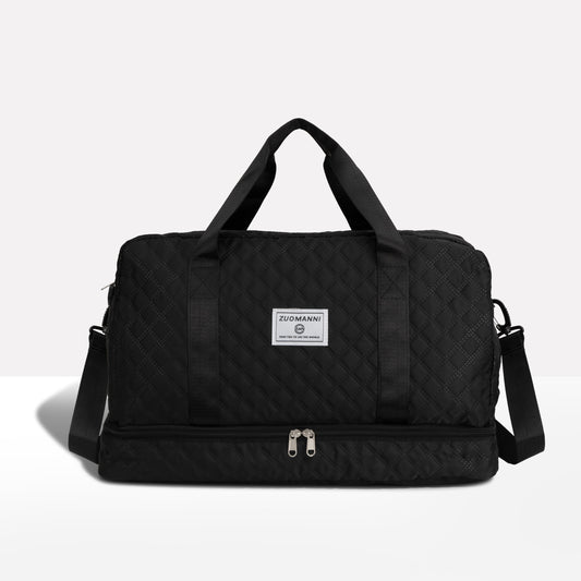 Spacious Weekender Duffle Bag | Water-Resistant, Multi-Compartment & Ideal for Short Trips and Gym Sessions