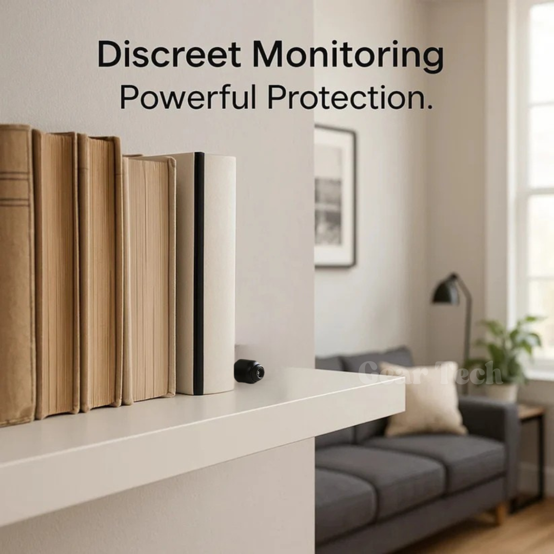 Mini Wireless Hidden Camera and Audio - Tiny Surveillance Mini Spy Cameras Wireless Nanny Monitoring