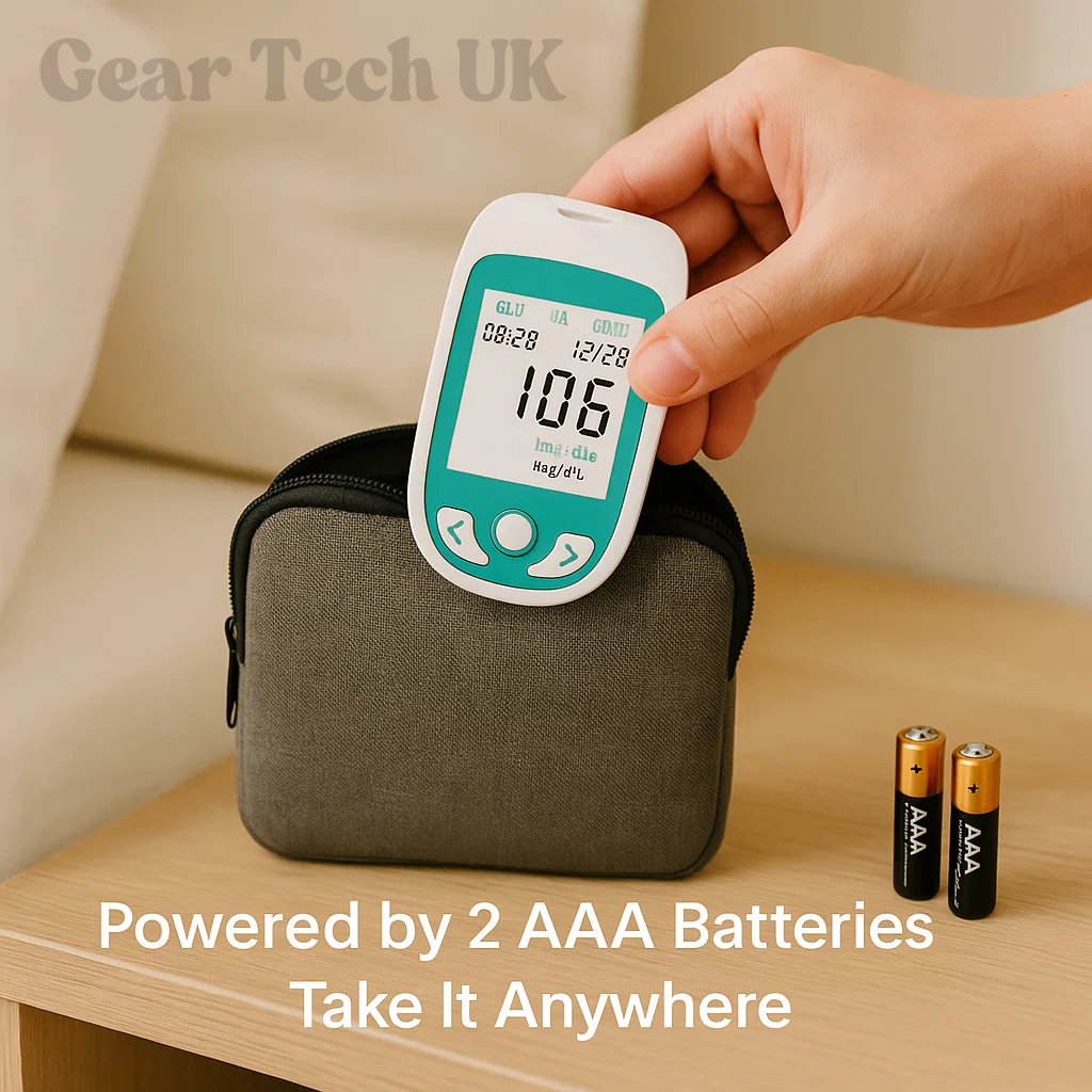 Multifunctional Analyzer Home Cholesterol Test Kit with Lancets Uric Acid Meter Glucose Meter