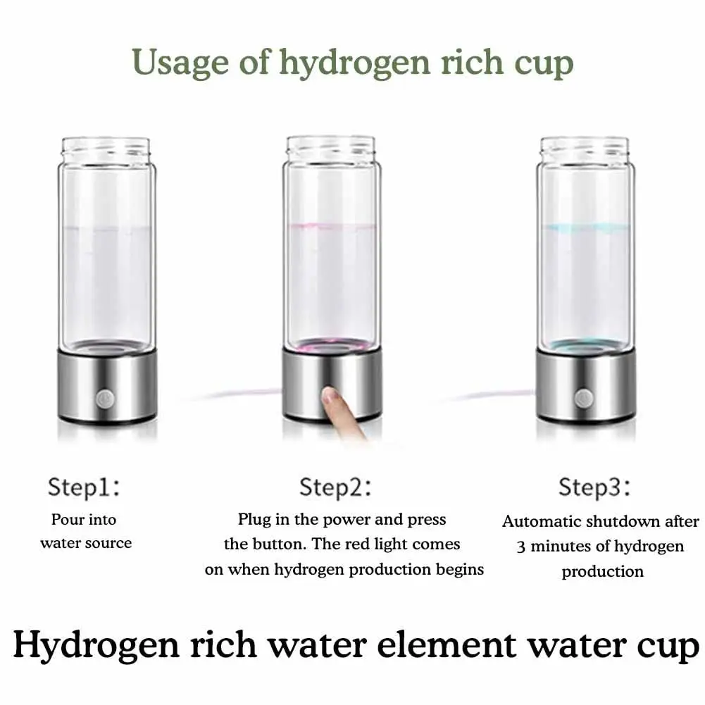Aquyn Hydroclear Hydrogen Water Bottle – Premium Hydrogen-Rich Water Bottle for Daily Health
