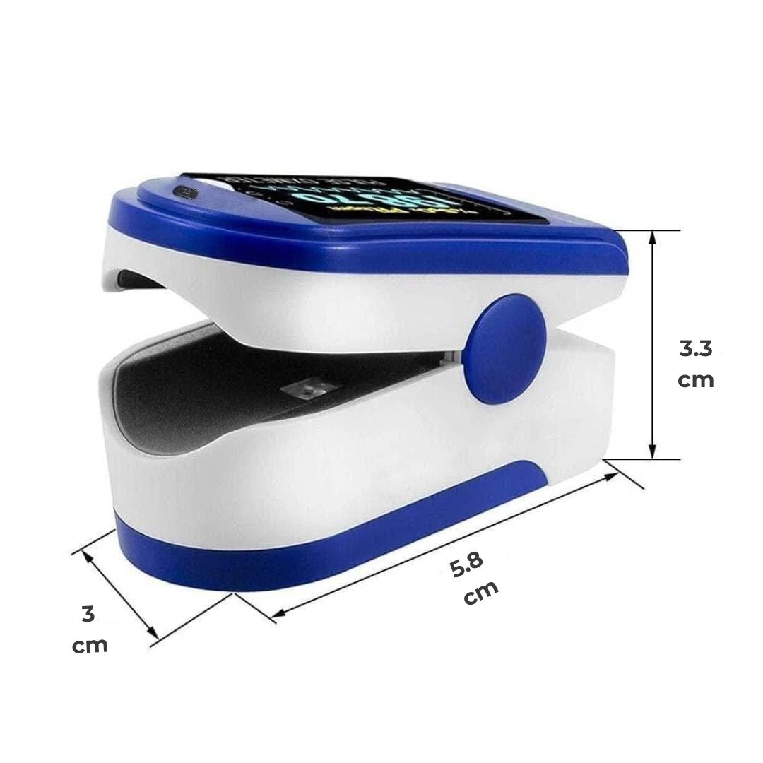 Non Invasive Fingertip Pulse Oximeter | Accurate SpO2 & Pulse Rate Monitoring with OLED Display for Health Tracking Anytime, Anywhere