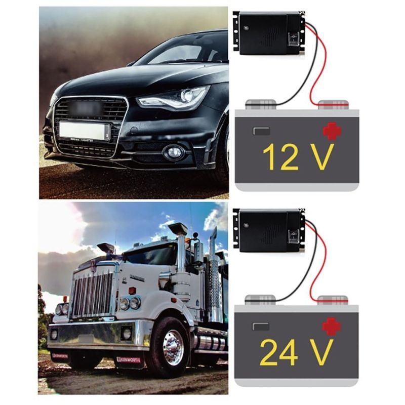 Ultrasonic Car Mice Repeller | Portable. Self-Powered & Effective for Vehicle Protection Against Rodents