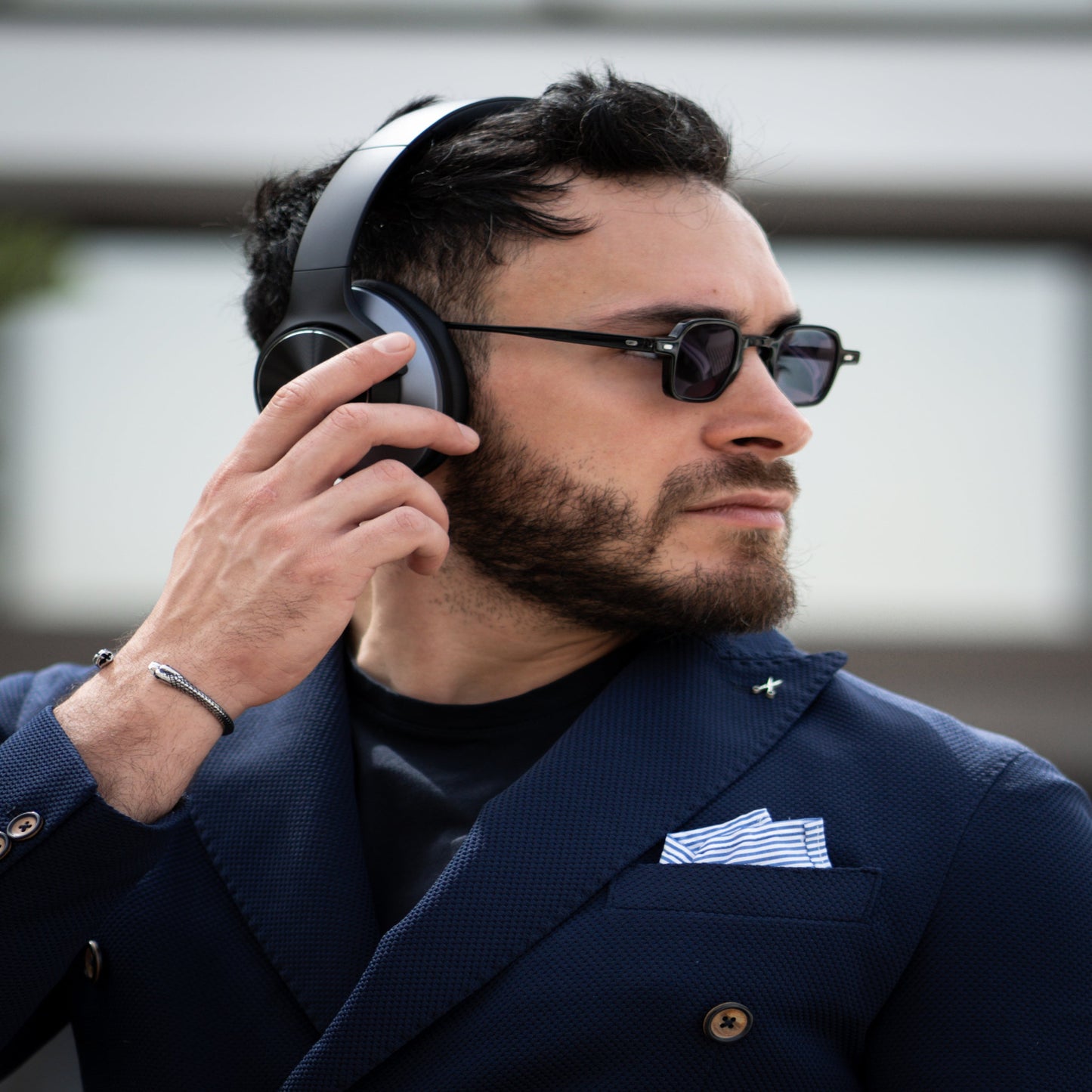 OneOdio A-Series Active Noise Cancelling Wireless Headphones – Over-Ear Comfort | Bluetooth 5.0 - Built-in Microphone, Type C Charging & Carry Case