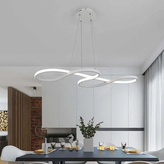 Modern Pendant Chandelier Aluminum Lustre Nordic Ceiling Lighting