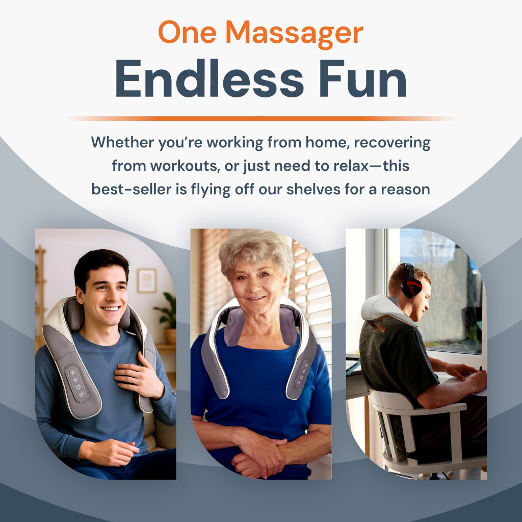 Heating Pad for Neck and Shoulder Pain Neck - Pain Relief, Electric, Portable, Adjustable Heat Function, Ideal for Home Use