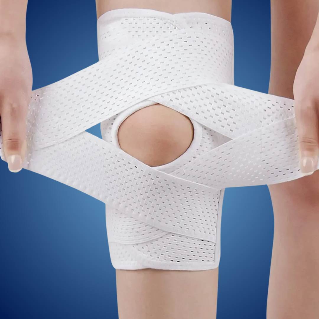 Knee Pads for Pain Relief | Support Compression Springs & Adjustable Tension Strap for Stability and Joint Protection