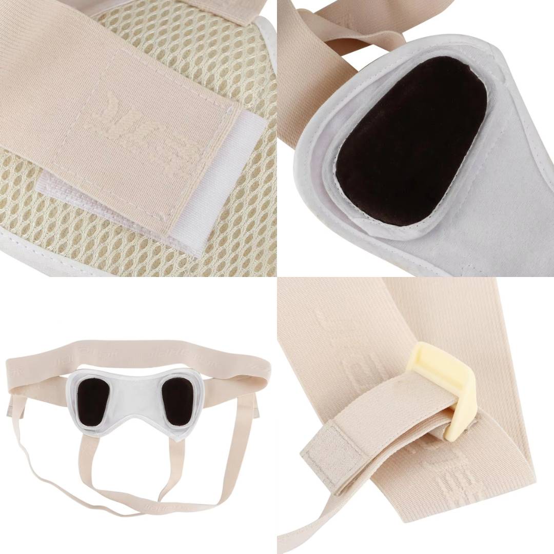 Adjustable Inguinal Hernia Support Belt for Men | Comfortable Breathable Hernia Brace to Improve Mobility