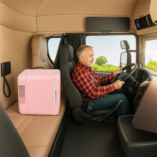 Mini USB Fridge | Compact, Portable & USB-Powered Cooler for Desk, Travel & Home Use