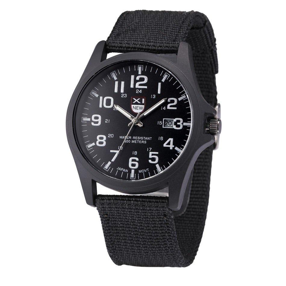 ShadowGuard™ | Luminous Military Wristwatch with Tactical Features | Waterproof, Shock Resistant, Ideal for Outdoor Adventures & Survival