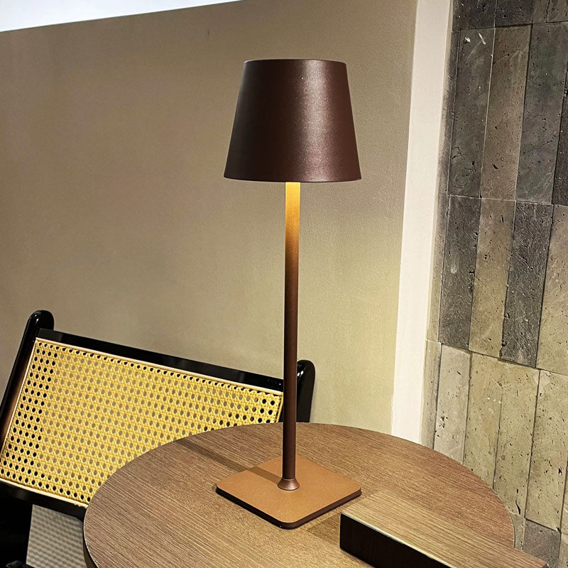 Luminara™ | Modern Rechargeable LED Wireless Table Lamp | Portable Lighting for Home, Office & Outdoor Use