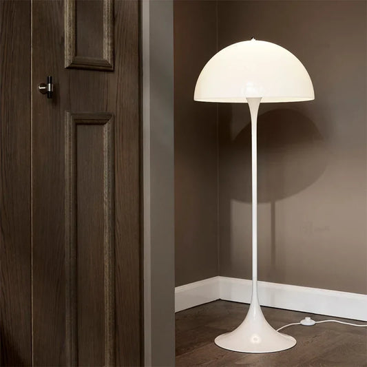 LED Mushroom Floor Lamp - Nordic Danish Design - Modern Lighting for Living Room & Bedroom
