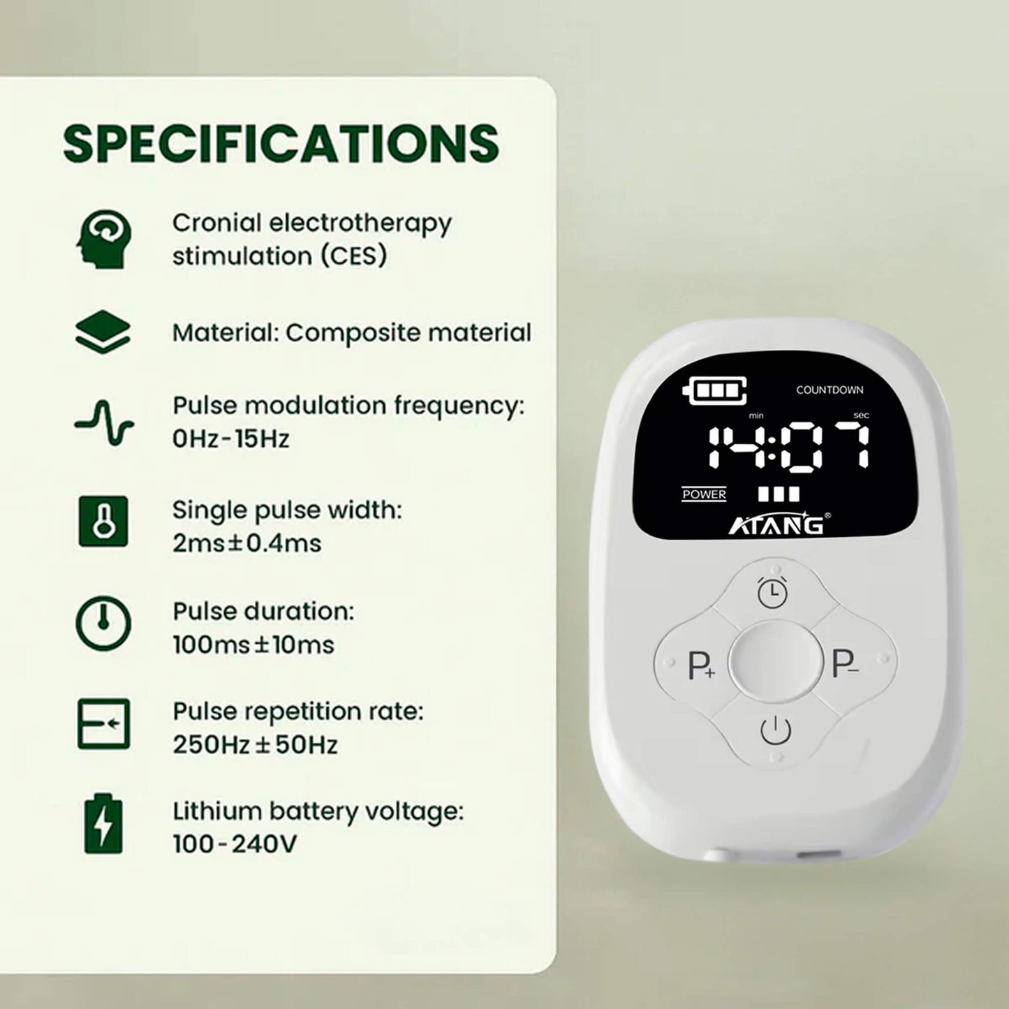 The Original CES Alpha Stim Therapy Device