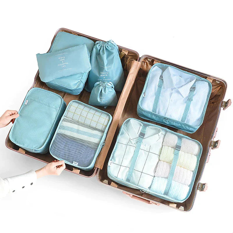 Easy-Pack Travel Cubes | 8-Piece Set for Organized Packing & Hassle-Free Travel