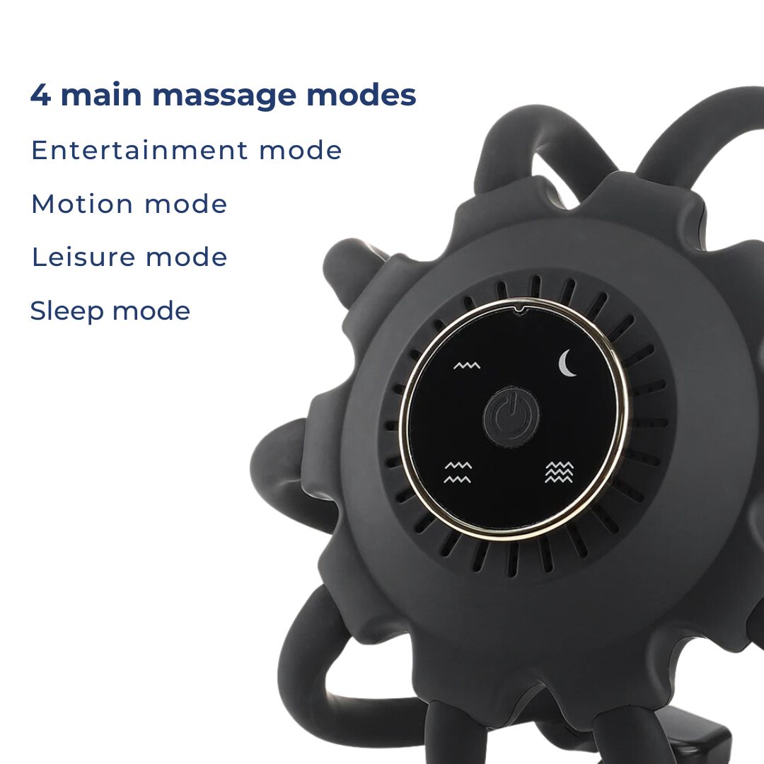 Smart Electric Octopus Head Massager Machine for Scalp Massage, Stress Relief, Improved Sleep & Multi-Directional Vibration