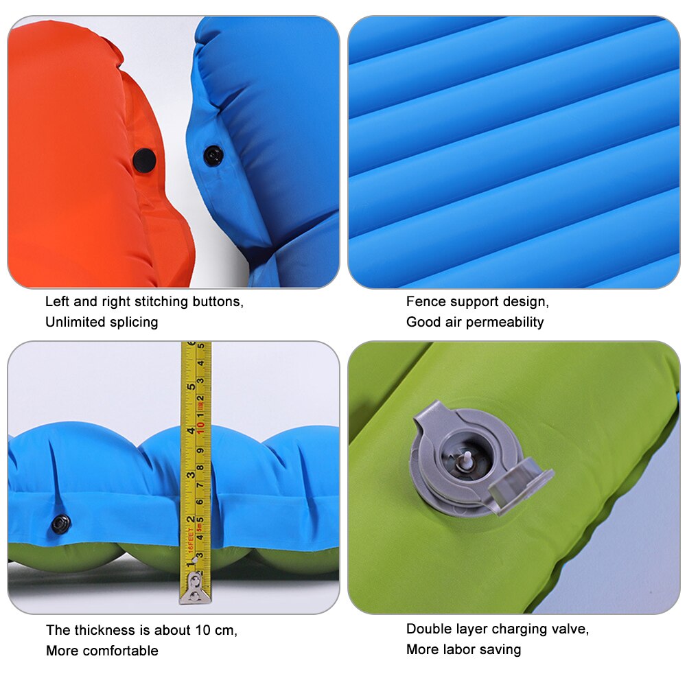 Inflatable Camping Mattress | Waterproof, Portable & Easy Inflation for Outdoor Adventures