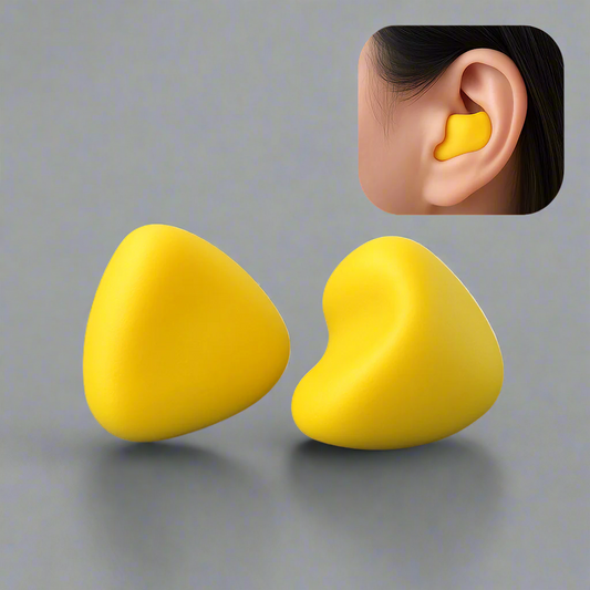 Noise-Reducing Earplugs | Hypoallergenic, Comfortable Fit for Undisturbed Sleep in Noisy Environments