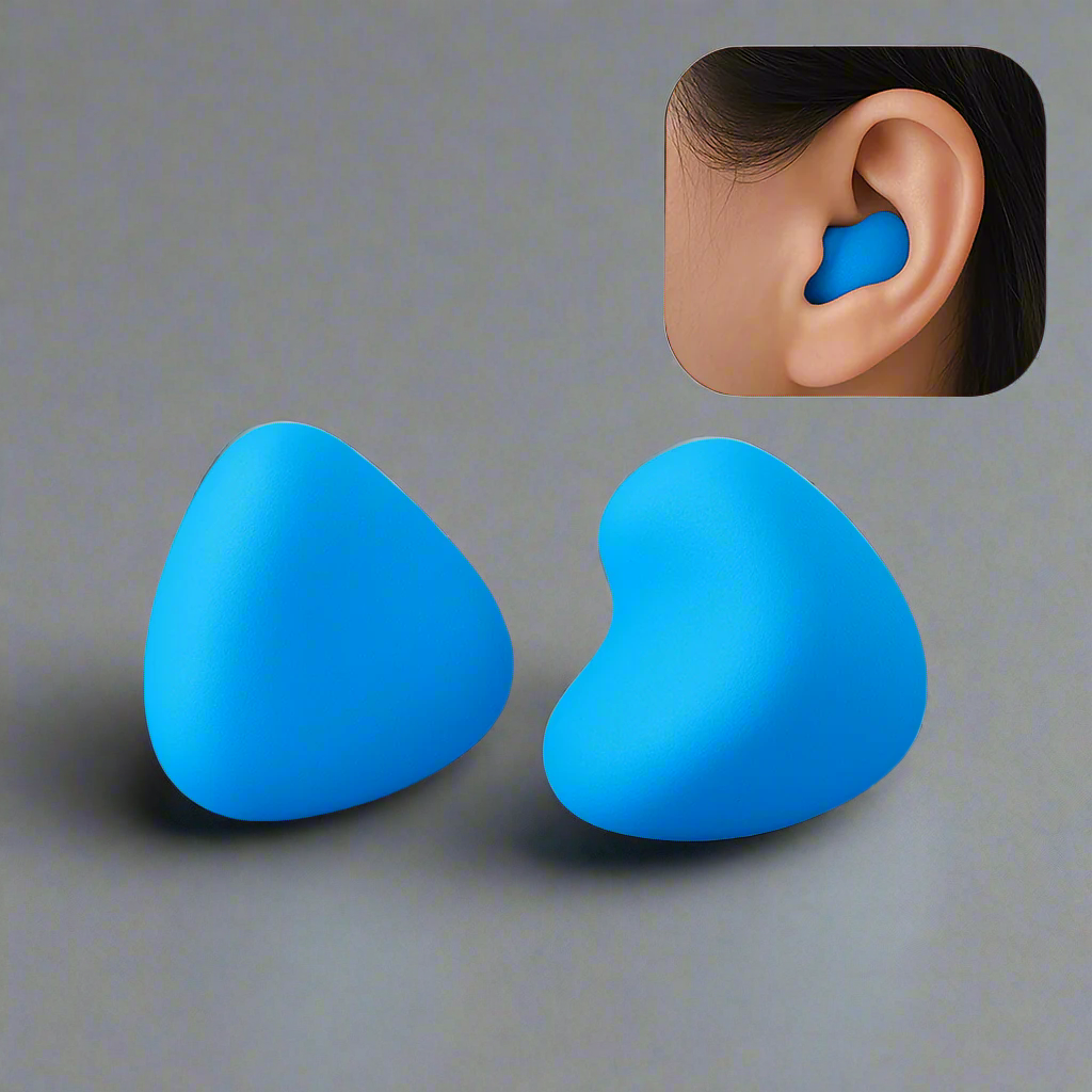 Noise-Reducing Earplugs | Hypoallergenic, Comfortable Fit for Undisturbed Sleep in Noisy Environments