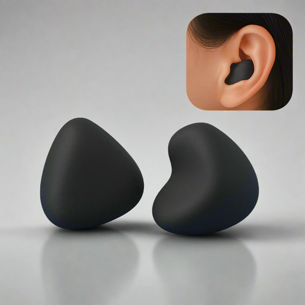 Noise-Reducing Earplugs | Hypoallergenic, Comfortable Fit for Undisturbed Sleep in Noisy Environments