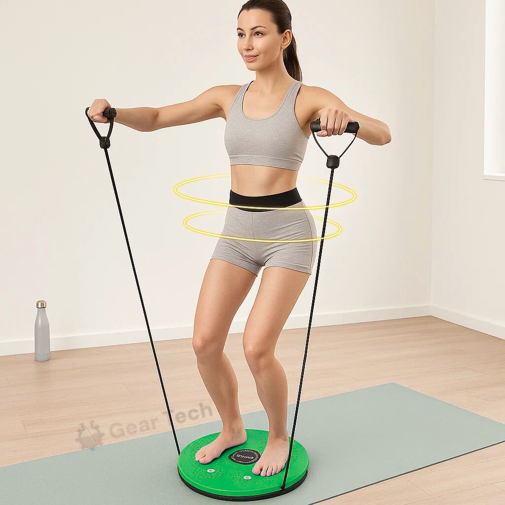 Waist Whisper Twisting Disc Pro | Magnetic Massage Balance Board for Core Strength & Waist Training at Home