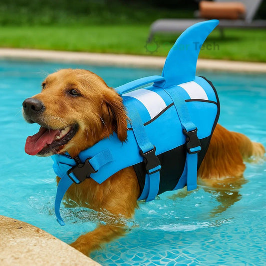 Dog Life Jacket | Enhanced Buoyancy, Adjustable Fit & Quick-Release for Water Adventures | Floating Vest for Dogs