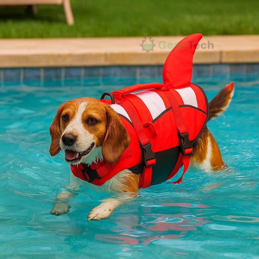 Dog Life Jacket | Enhanced Buoyancy, Adjustable Fit & Quick-Release for Water Adventures | Floating Vest for Dogs