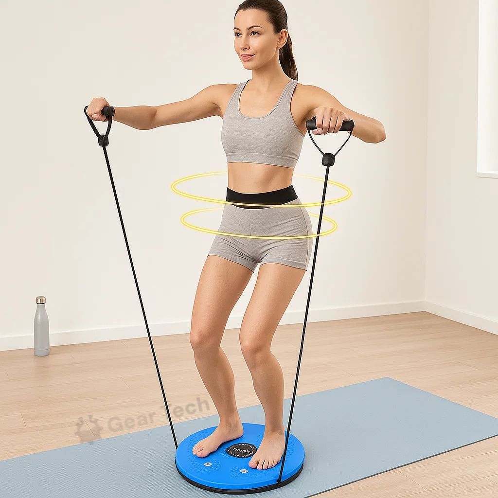 Waist Whisper Twisting Disc Pro | Magnetic Massage Balance Board for Core Strength & Waist Training at Home