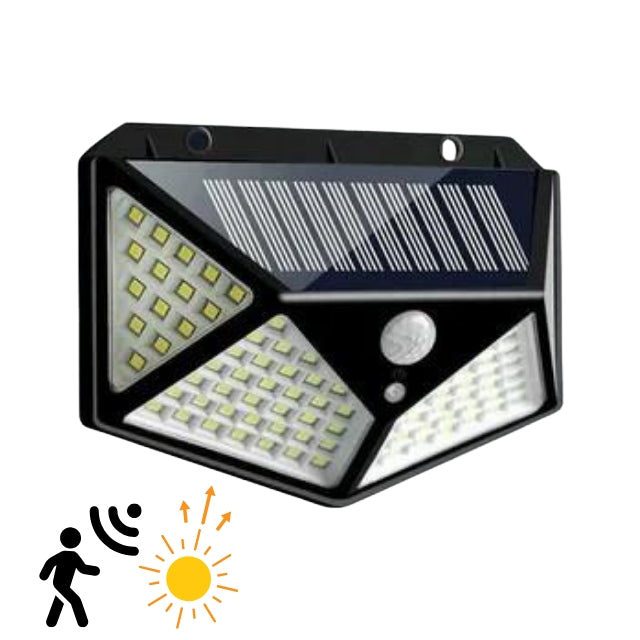 Outdoor Solar Security Light - Eco Wedge Pro with Motion Sensor and LED Technology