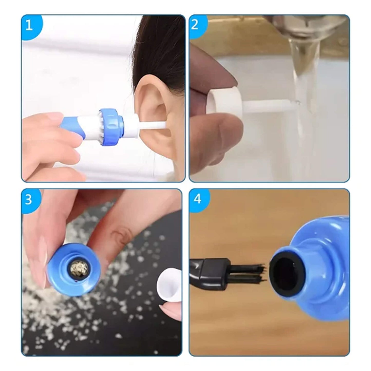 Electric Ear Suction Wax Removal Tool | Ergonomic, Silicone Tip & Compact Design for Safe Ear Hygiene at Home or Travel