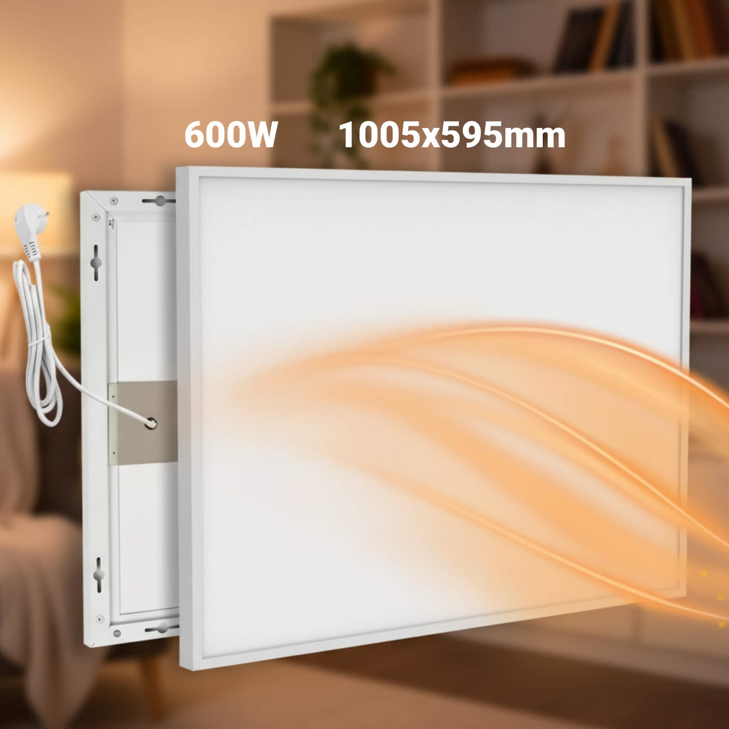 Electric Infrared Panel Heater – Energy Efficient Indoor Space Heater, Portable & Wall Mounted UK